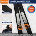 Magnetic Screen DoorScreen Door MeshKeep Bugs Out, Heavy-Duty Mesh Curtain,Pet and Kid Friendly, Works with Front Doors, Sliding Doors