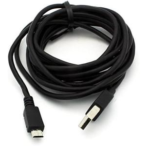LG K20 Plus Compatible Black 9ft Long USB Cable Rapid Charge Power Wire Sync Micro-USB Data Link Cord Supports Fast Charging