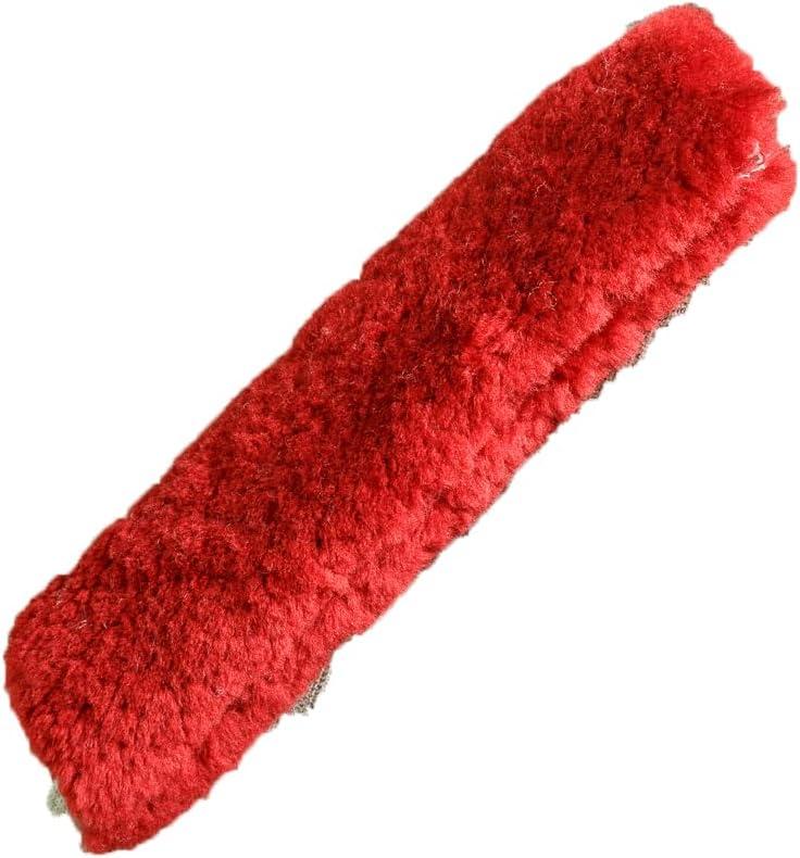 Engel Worldwide Twin Pack! Soft, Comfortable Universal Fitting Genuine Merino Sheepskin Seat Belt Shoulder Cover Pads for Adults, Children, Youth. Multiple Colors (Burgundy)