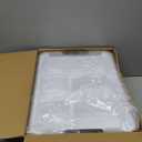 17 QT Plastic Storage Box with Removable Tray Craft Organizers and Storage Clear Container for Organizing Bead, Tool, Sewing, Playdoh (White, 1Pack-17QT)