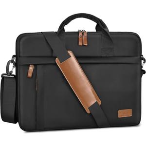 ESTARER Laptop Bag 17-17.3 Inch, Computer Bags for Men Water-resistant Nylon Laptop Case Slim Laptop Sleeve Fits Hp/Dell/Asus/Lenovo/Acer, Black ESTARER Laptop Bag 17-17.3 Inch, Computer Bags for Men Water-resistant Nylon Laptop Case Slim Laptop Sleeve Fits Hp/Dell/Asus/Lenovo/Acer, Black