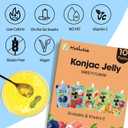 Hethstia Konjac Jelly Variety Pack, 10 Drinkable Jelly Pouches (EXP 09/23/27)