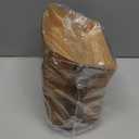 ZORRITA 2 Lb Paper Food Trays - 100 Pack Disposable Nacho Trays Brown Food Boats Take Out Basket Holders for Serving Party Snacks Hot Dogs Tacos Fries