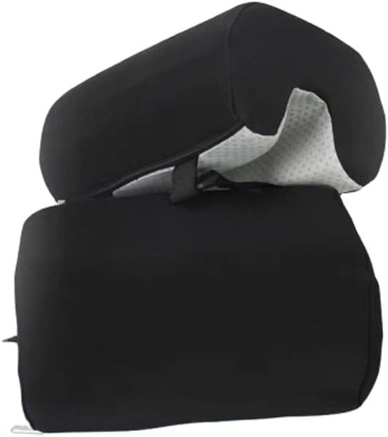 pretelytiti Armrest Cushion for Office Chairs - Soft Elbow Support Pad with Non-Slip Bottom, Fits Most Chairs 2-Piece (Black)