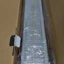 Comfort Zone 1500W Convection Baseboard Heater with Built-In Thermostat, Overheat & Tip-Over Protection, Dent-Proof Ends, Plug-In Portable, Ideal for Home, Bedroom & Office, White