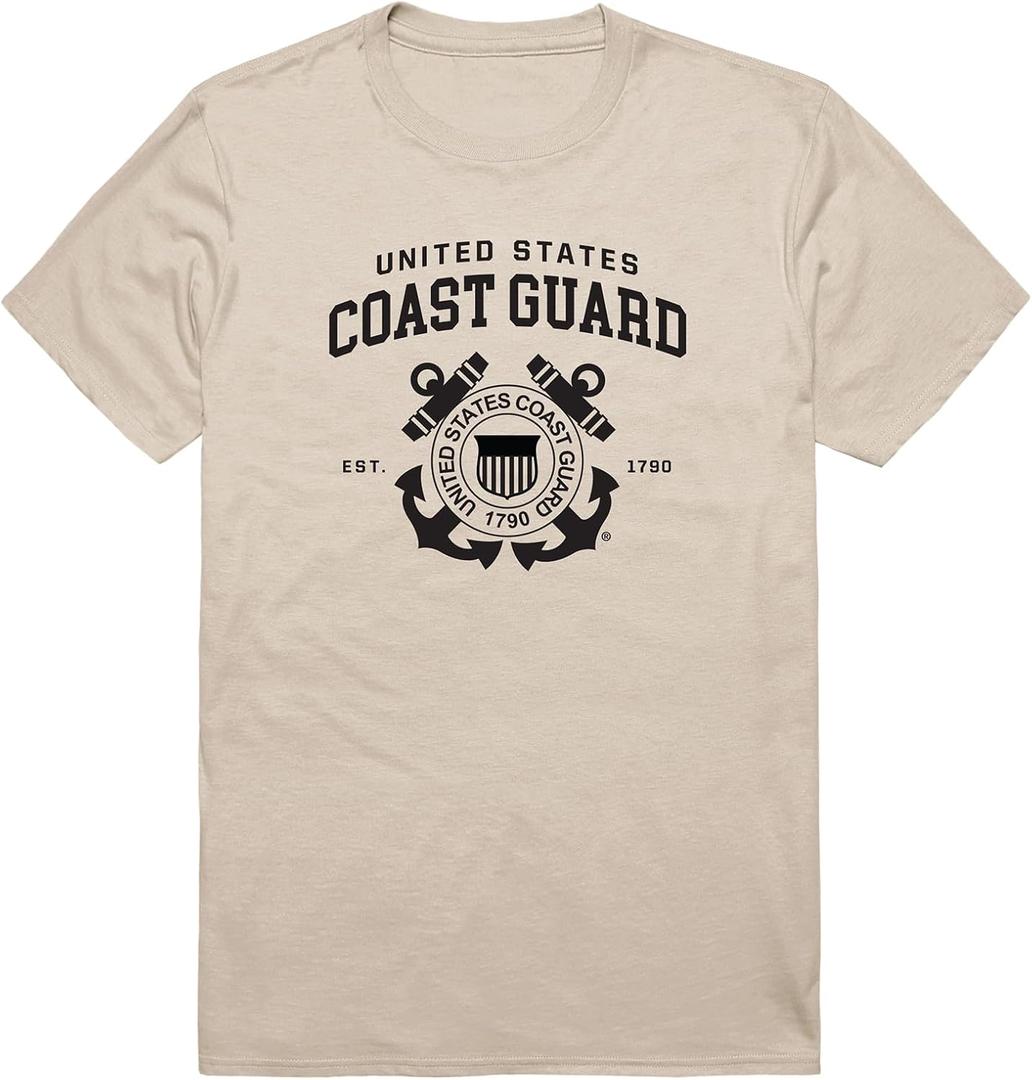 Rapiddominance Basic Licensed Military Tees (Beige, S)