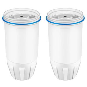 Water Replacement Filter for Zero, Fit Zerowater Pitcher ZR-001 ZR-004 ZR-017, 5-Stage Filter System 0 TDS, Certified to Reduce Lead, Chromium, and PFOA/PFOS, 0 Water Filters 2 Pack