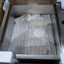 21x20 Drop In Kitchen Sink Stainless Steel Bar Sink 16 Gauge, 21"L x 20"W x 10"D