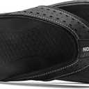 Flip Flop Thong Athletic Summer Sport Sandals with Arch Support Outdoor Summer Beach (8.5, Black)