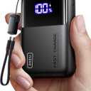 INIU 20000mAh Laptop Power Bank, Ultra Compact 65W PD Dual Fast Charging Portable Charger, TSA Approved Battery Pack with USB C Cable for Travel MacBook iPad Tablet Switch iPhone 17 16 Pro Samsung S25 | USB C Cable, Flight-Safe, Travel Essentials, Portable Charger for MacBook Pro, Steam Deck, iPhone, iPad etc