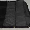 JeCar Mesh Sunshade 2 Door Durable Polyester Top Cover Provides UV Sun Protection for Jeep Wrangler JK & Unlimited 2007-2018 (Black and White American Flag)
