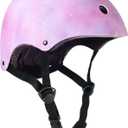 Kids Bike Helmet for Girls Toddler Youth CPSC Certified, Adjustable Starry Pink Protective Helmets for Multi-Sports Cycling Skateboard Scooter Skating (Medium)