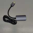 HDMI to USB C Adapter for AR Glasses - 4K@60Hz HDMI Source to USB-C Display Converter, Aluminum Housing, for PS5/4, Xbox, Switch, Laptop, Fire TV Cube to XREAL, Rokid, RayNeo, Viture, Portable Monitor