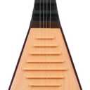 Amosfun Chinese Lute Prop, Kids Toy Guitar Pipa Instrument Model, Lightweight Traditional Stringed Prop for Hanfu Photography, 19.26x6.09x2.36in