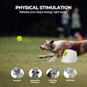ALL FOR PAWS Automatic Dog Ball Launcher for Medium to Large Dogs, Interactive Tennis Ball Thrower, Rechargeable Dog Toy Mental Stimulation Training Game for Energetic Dogs (Max)
