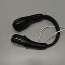 VEKK Portable Neck Fan 360 Wind Direction Adjustment Bladeless Neck Fan, 6000 mAh Battery Operated Wearable Personal Fan, Flexible Cooling Fan for Outdoor & Indoor Activities and Travel (black)