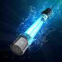 18W Aquarium UV Light for 100-1000 Gallon, UV Pond Water Clarifier for Koi Pond, Swimming Pool, Spa, Large Fish Tank, Cold Plunge UV Light for Pond Algae Control