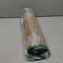 Blue Hydrangea Floral Door Mat, Hydrangea Flower Decorative Front Door Mat Outside Entrance, Blue Hydrangeas Artificial Coir Doormat Rugs for Indoor Porch Patio Entryway Entry, 17x30 In