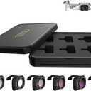 Lens Filter Set Compatible with DJI Mini 4K/Mini 2/Mavic Mini/Mini SE/Mini 2 SE Accessories 6Pcs Filter Combo Multi Coated Filters Camera Lens (CPL MCUV ND4 ND8 ND16 ND32)