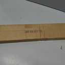 No Drill Cordless Vinyl Mini Blinds,White,30.5" W x 48" H