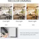 Gold Linear Rectangle Chandelier Modern Chandelier Glass Pendant Light Fixture Adjustable for Dining Living Room Kitchen Island 16-Light