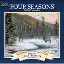 Lang Four Seasons 2026 Wall Calendar  12-Month Calendar with Stapled Binding, Linen-Embossed Seasonal Landscape Artwork by Lee Stroncek, 13.4"  12"