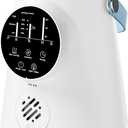 Everlasting Comfort 2.5L Top Fill Humidifier  Upgraded Easy to Clean 20HR Runtime Cool Mist Air Moisturizer for Bedroom, Home, Nursery & Large Room, Whisper-Quiet Soothing Hydration for Baby & Kids (Slate Blue)