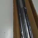 Tension Curtain Rod 43 to 162 Inches (3.6 to 13.5 ft), 1.26" Diameter Spring Adjustable Heavy Duty Long Large Curtains Pole for Windows Door Bathroom Patio Outdoor No Drilling, Black