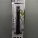 PELONIS 40-inch Bladeless Tower Fan for Bedroom, Standing Fan with Remote Control, 26ft/s, 90 Oscillation, 3 Speed Settings, 27 dB, 3 Modes, 15-Hour Timer, LED Display, Fan that Blows Cold Air, Black