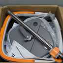 Mop and Bucket Set  Easy-to-use Spin Mop with Separate Dirty Water System, Deep-Cleaning Mops for Floors, Versatile Mops for Walls