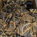 TIDEWE Bootfoot Chest Wader, 2-Ply Nylon/PVC Waterproof Fishing Hunting Waders with Boot Hanger for Men Women Green Brown (Next Camo Evos) 
Size 12