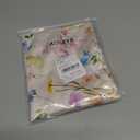 Wildflower Satin Pillowcase for Women, Pastoral Style Silk Pillowcase with Zipper, Cooling Satin Pillow Covers for Hair and Skin, Standard Size, Warm Living Home Decoration, 20x26 Inches