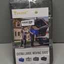 BALEINE 2-Pack Oversized Moving Bags with Reinforced Handles, Heavy-Duty Storage Tote for Clothes, Moving Supplies (Winter Grey, 2-Pack)