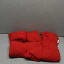 Albassa 6 Pack Cocktail Table Covers 32"x43" Spandex Stretch Highboy Top Tablecloth Fitted Round Table Cloths for Bar Wedding Cocktail Party Banquet Tables (6, Red, 32"x 43")