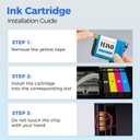 TEINO Remanufactured Ink Cartridge Replacement for Epson 232 Ink Cartridges for Expression XP-4200 XP-4205 Workforce WF-2930 WF-2950 Printer (Replacement for Epson 232XL Ink Cartridges Combo Pack 6)