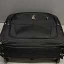 Travelpro Maxlite 5 Softside Lightweight Rolling Underseat Tote Upright 2 Wheel Bag, Men and Women, 14-Inch Black
