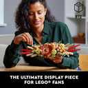 LEGO Icons Dried Flower Centerpiece Building Sets for Adults, Ages 18+ Years - Fall & Thanksgiving Decorations for Dinner Table or Mantel - 10314