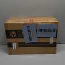 E-far Stoneware Dinnerware Sets for 4, 12-Piece Plates and Bowls Set, Modern Ceramic Dishes Dinning Ware, Microwave & Dishwasher Safe - Matte Black