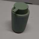 INGOFIN Ceramic Lotion Dispenser - 12oz Refillable Hand Soap Dispenser Bathroom, Modern Liquid Soap Dispenser with Pump, Dish Dispenser for Kitchen, Sage Green