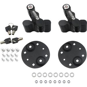 RX-LOX-PM Pack Mount Lock with Same Keys Fits for rotopax Locking Mount 2 Pack