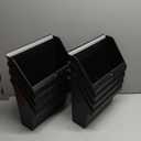 8 Pack Black Broom And Dust Pan Sets For Brooms (Brush not Included)