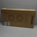 shinic 9" Twin Window Fan with Reversible Airflow Quiet Exhaust & Intake, Independent Control Dual Fan, Expanders for 23.8"-37" Window, Vertical/Horizontal for Sliding Window, for Home Kitchen