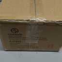 famiware Star Cereal Bowl Set, Soup Bowls Set of 6, Double Reactive Glaze, Stackable, 23 oz Deep Bowls Suitable for Popcorn, Oatmeal, Dessert - Dishwasher and Microwave Safe, Matte Dark Charcoal