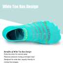 TOLLN Quick-Dry Barefoot Water Shoes for Men, Women & Youth  Versatile Aqua Socks for Beach, Pool, Kayaking, Hiking, Surfing, Yoga & Outdoor Sports (Mint Green)