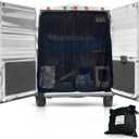 Living in a Bubble Van Bug Screen for RAM Promaster High Roof and Other Campervans, Universal Size Rear Door Flyscreen Mosquito Net, Center Zipper Closure