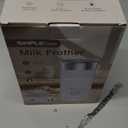 SIMPLETASTE Milk Frother, 4-in-1 Electric Milk Steamer, Automatic Warm and Cold Foam Maker and Milk Warmer for Latte, Cappuccinos, Macchiato, Hot Chocolate (White)