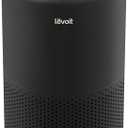 LEVOIT Air Purifier for Home Bedroom, Smart WiFi Alexa Control, Covers up to 916 ft², 3-in-1 Filter with HEPA Sleep Mode for Allergies, Pollutants, Smoke, Dust, 27dB Quiet, Core 200S-P, Black
