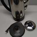 Elite Gourmet 12-Cup Electric Coffee Percolator, Dishwasher Safe Stainless-Steel Filter, Lid & Tube, Keep Warm, 360 Swivel Base Cord-less Serving, Stainless-Steel