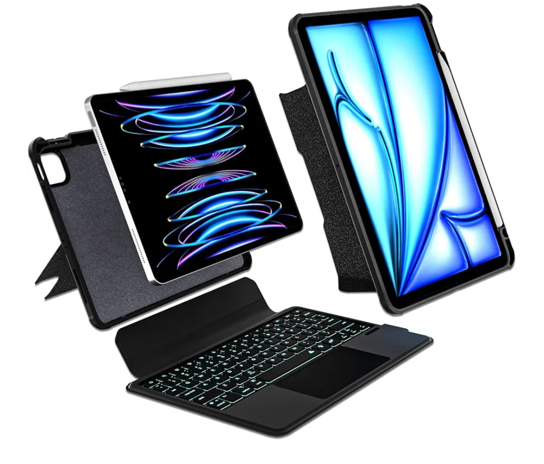 GreenLaw Keyboard Case for iPad 9.7 inch Black