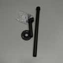 Industrial Iron Pipe Kitchen Paper Towel Holder, Vintage Farmhouse Heavy Duty DIY Industrial Rustic Wall Mount Paper Towel Rack for Kitchen Bathroom (1, Black)